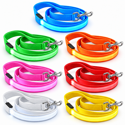 LumiPaseo Brilla — Correa LED para perros